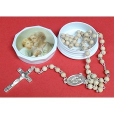 St. Joseph of the Lillies Rosary/with case